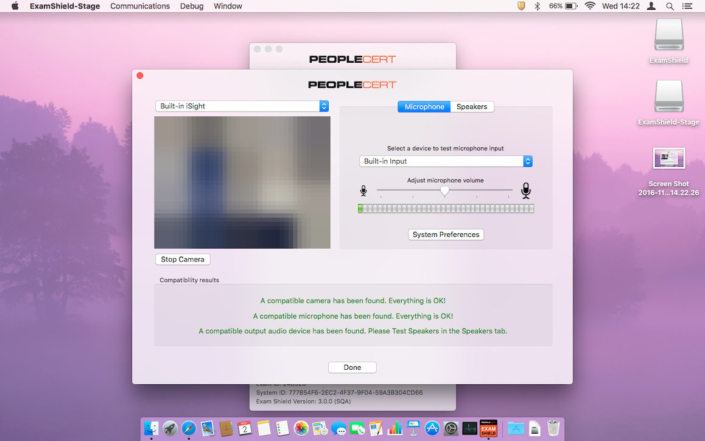 Peoplecert Examshield (System Check) (2017)