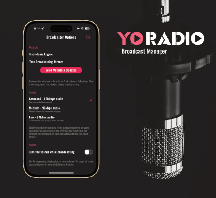 Yo Broadcast Manager – Metadata (2022)